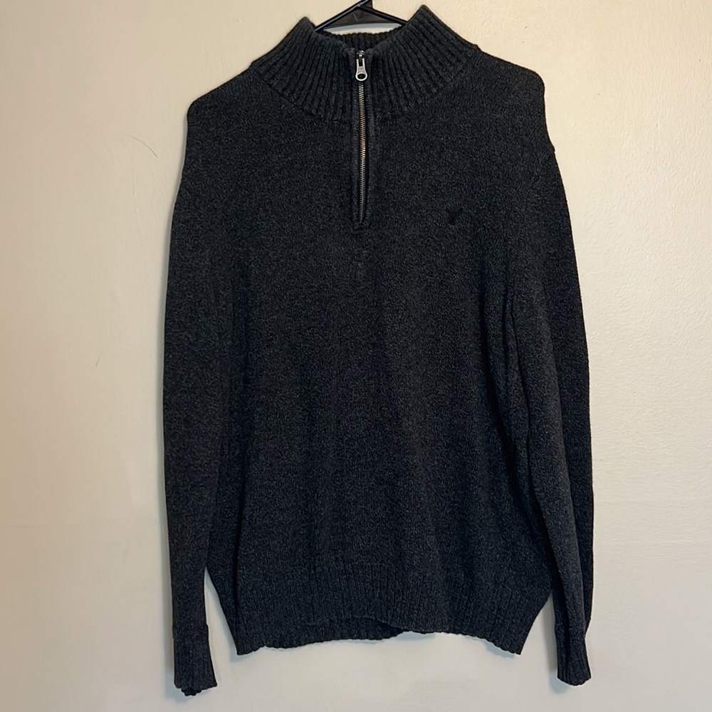 American Eagle Men’s Quarter Zip Sweater